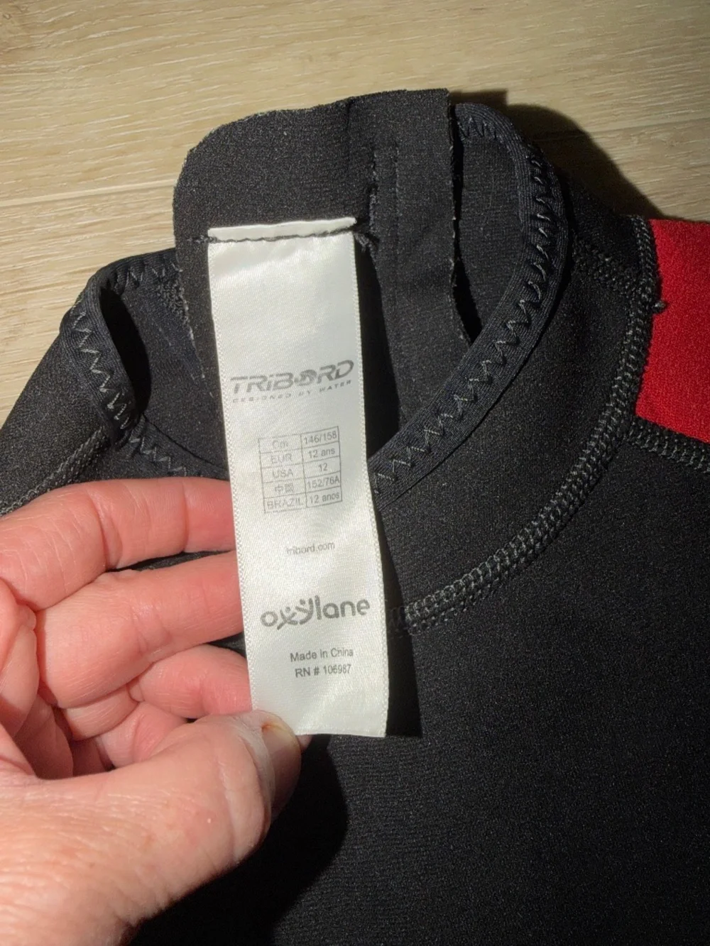 Wetsuit size 8